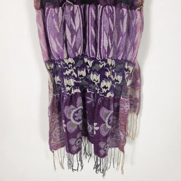 Whimsigoth Y2K Mixed Print Scarf Bundle - Picture 3 of 15
